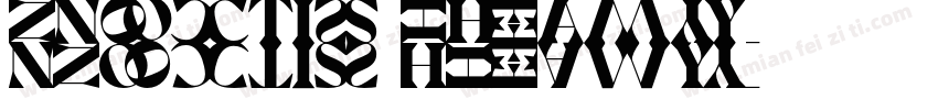 Noctis Heavy字体转换
